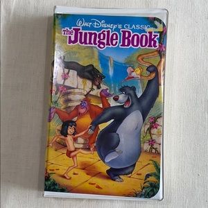 The Jungle Book Movie on VHS